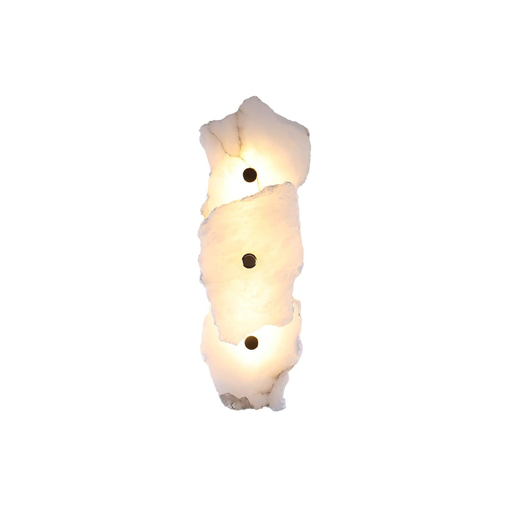 Ritta Alabaster Floral Wall Lamp