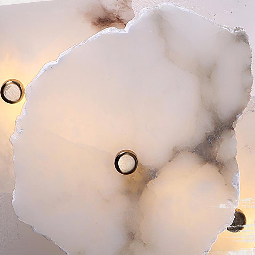 Ritta Alabaster Floral Wall Lamp