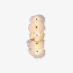Cevra Elegant Alabaster Flower Wall Lamp