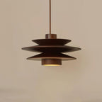 Axis Mid Century Walnut Pendant Light