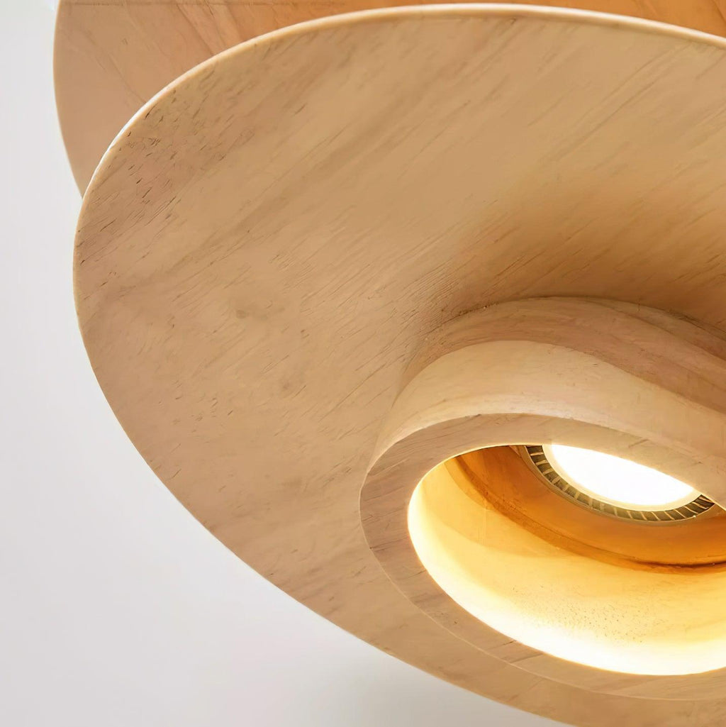 Axis Mid Century Walnut Pendant Light