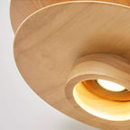 Axis Mid Century Walnut Pendant Light