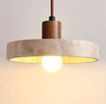 Walnut Wood & Yellow Travertine