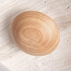 Zodore Wide-Brim Travertine Pendant Light