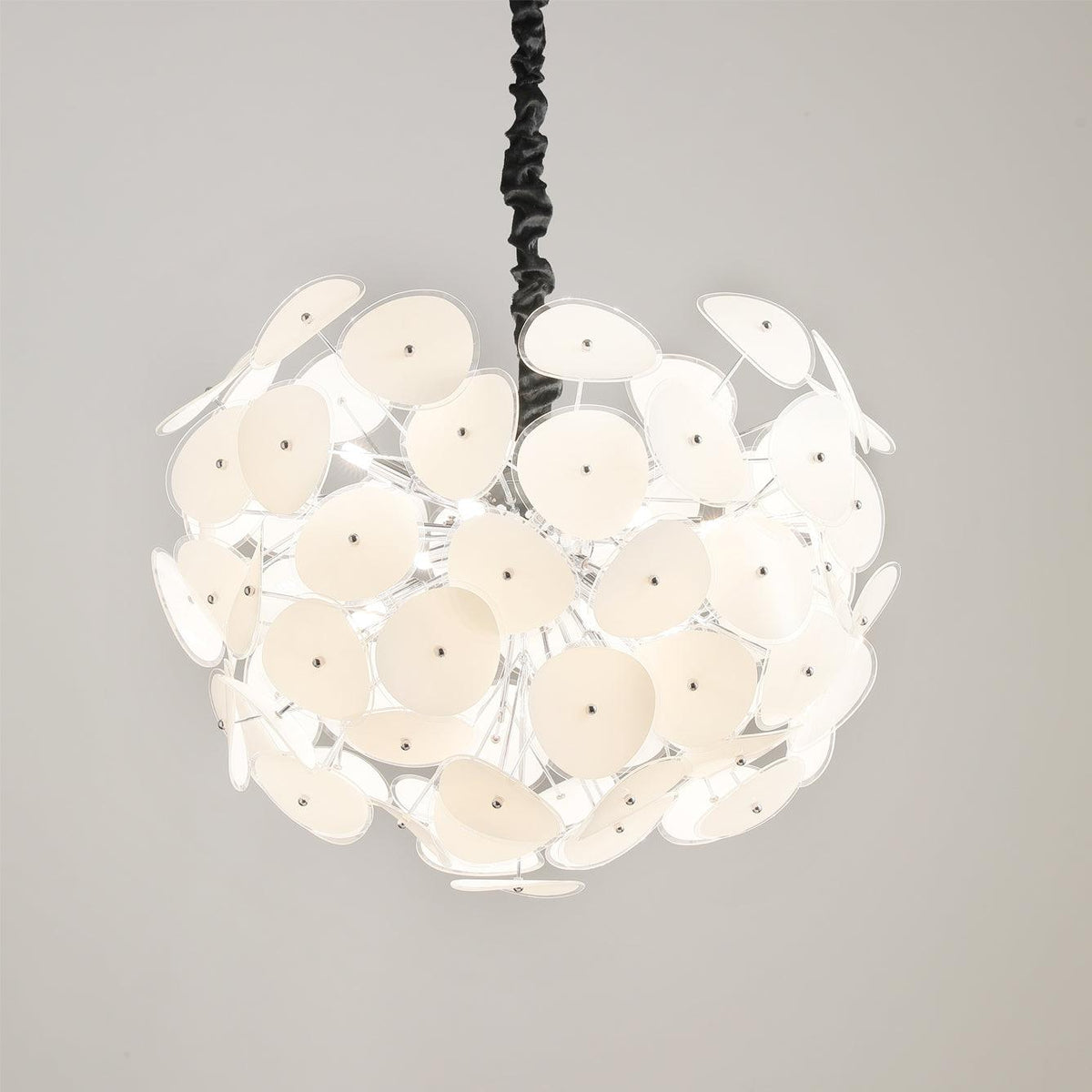Thera Artistic Glass Globe Chandelier