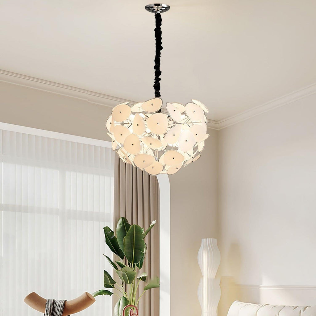 Thera Artistic Glass Globe Chandelier