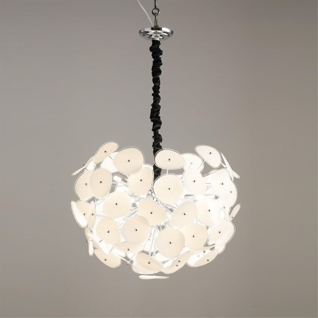 Thera Artistic Glass Globe Chandelier