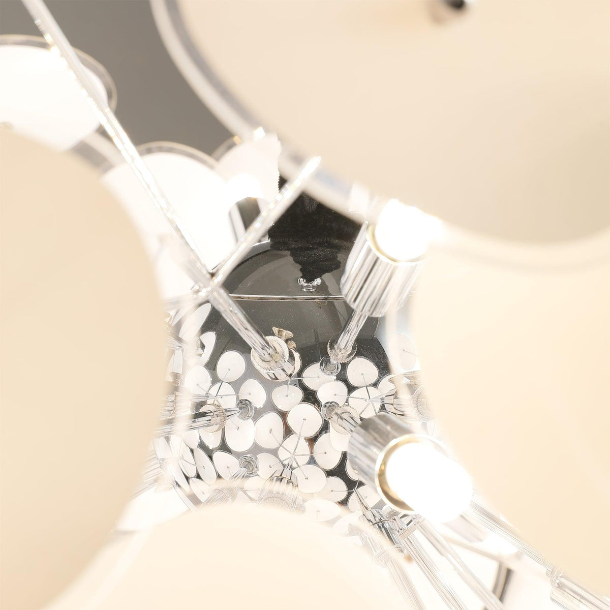 Thera Artistic Glass Globe Chandelier