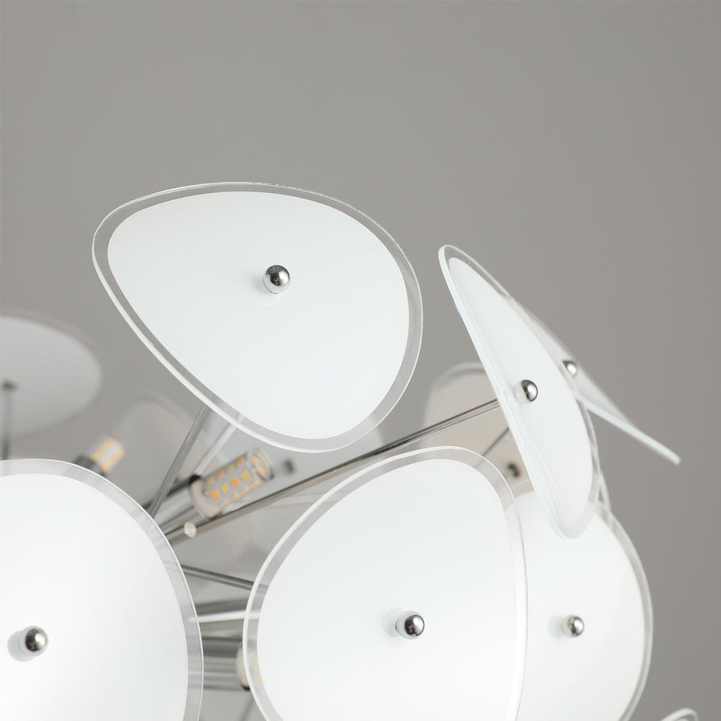 Thera Artistic Glass Globe Chandelier