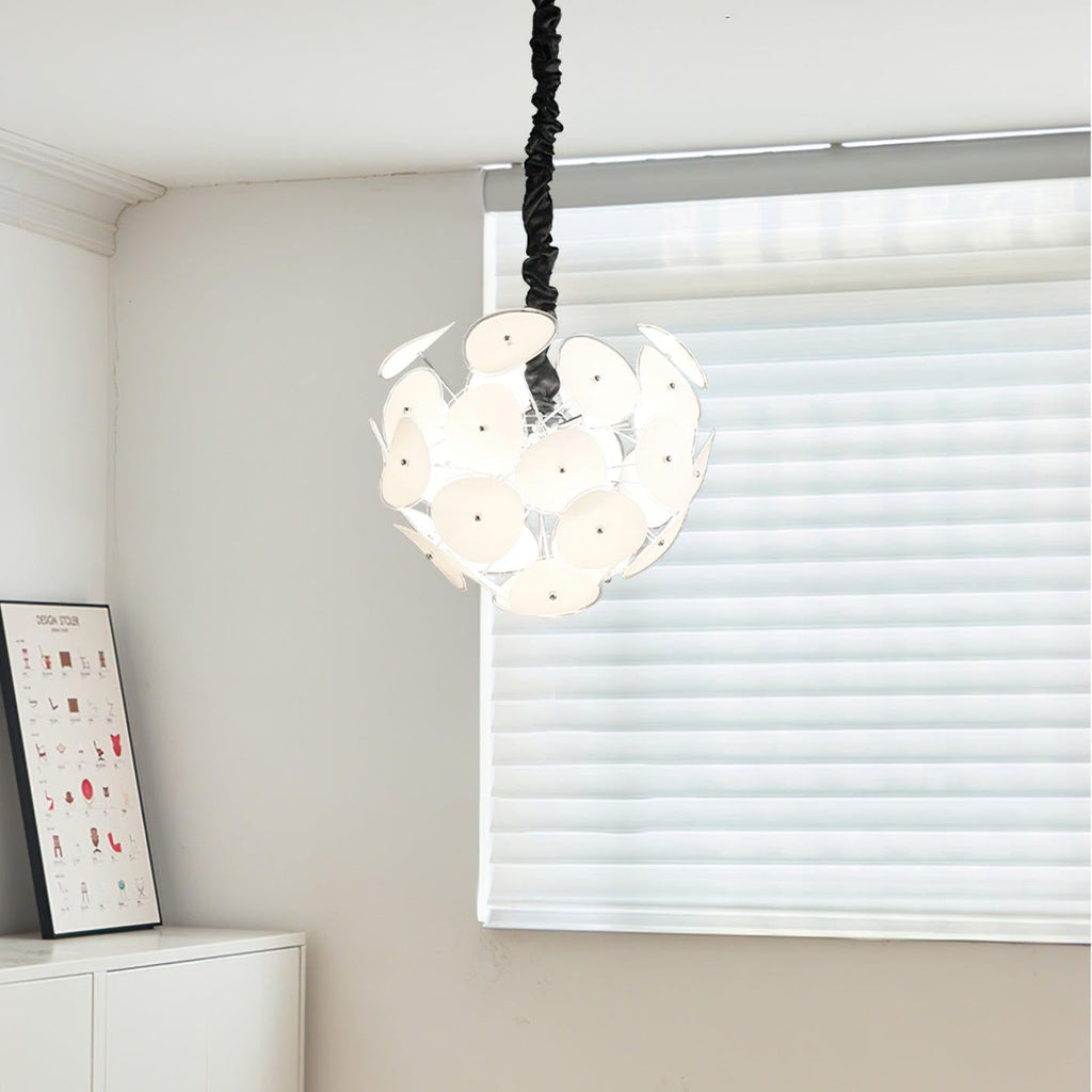 Thera Artistic Glass Globe Chandelier