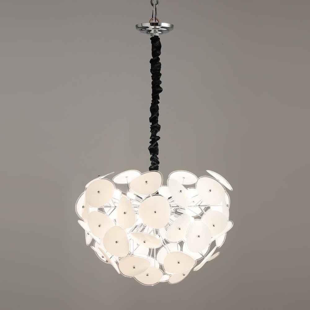 Thera Artistic Glass Globe Chandelier