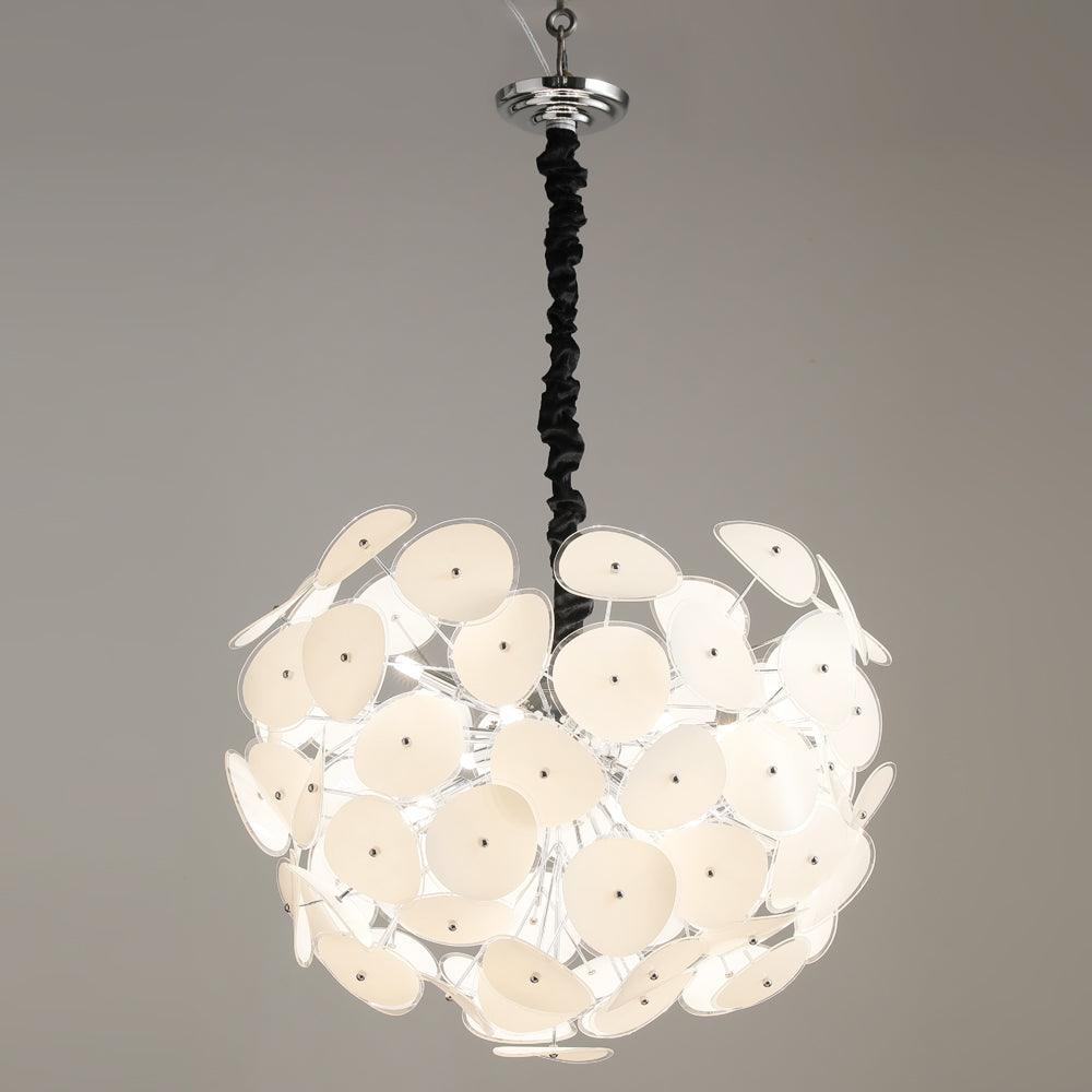 Thera Artistic Glass Globe Chandelier