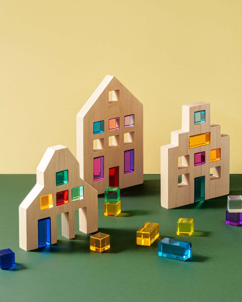 Remi Block Set | Acrylic/Polyamide/Wood | Kids | Kids Toys | Maisonette