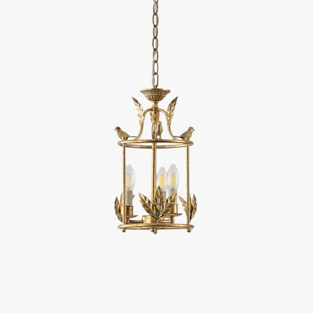 Sova Lantern Pendant Lamp Baroque Style