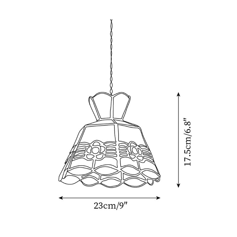Garden Pendant Lights Glass