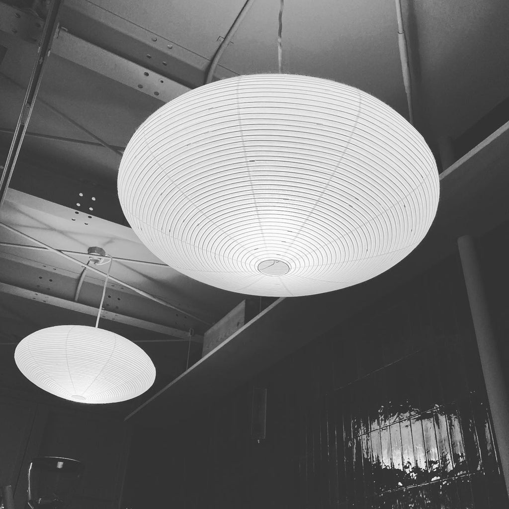 Sente Washi Paper Swag Pendant Light
