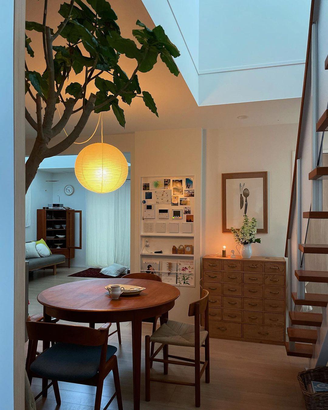 Lustra Pendant Lamp Paper for Living Room