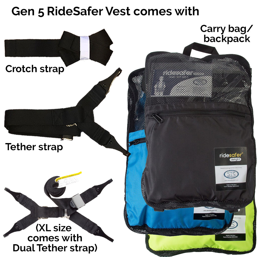 RideSafer Vest | Travel Car Seat - Ride safer travel Vest
