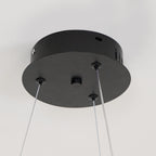 Acorn Ring Wood Chandelier