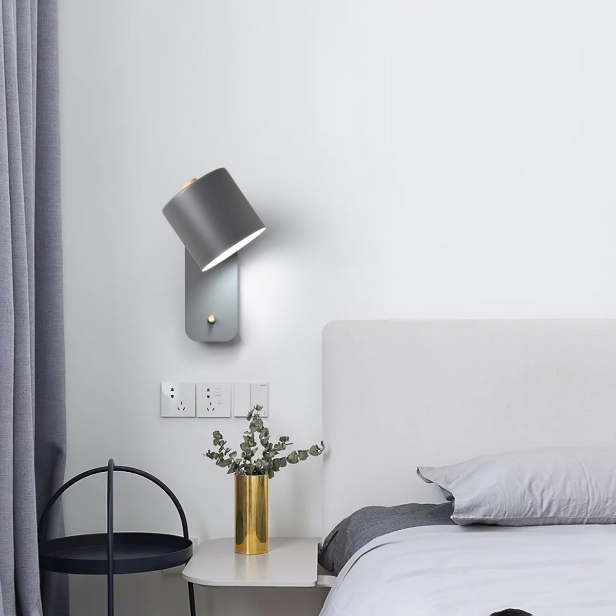 Quella Modern Rotatable Cylinder Wall Lamp – Adjustable Accent Lighting