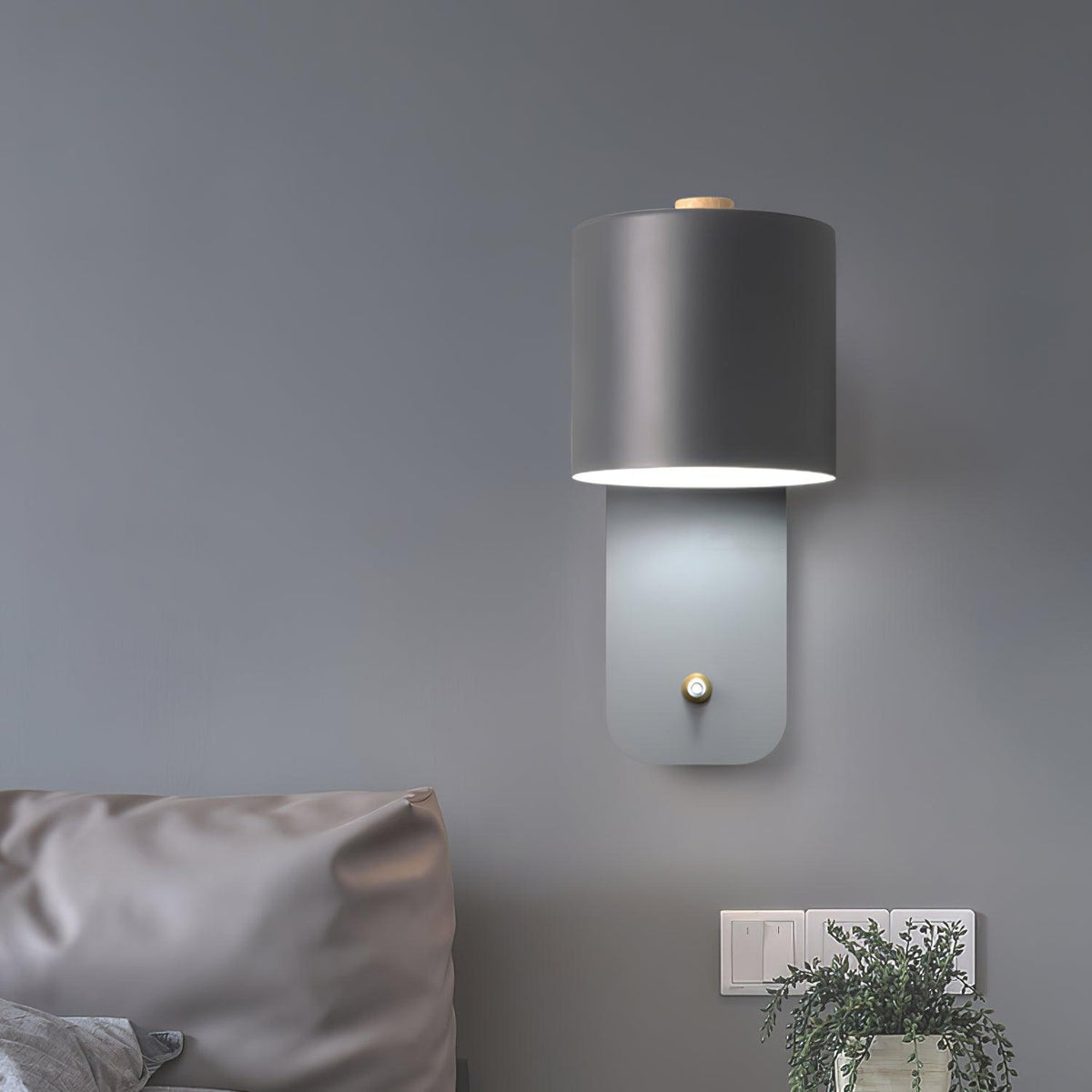 Quella Modern Rotatable Cylinder Wall Lamp – Adjustable Accent Lighting
