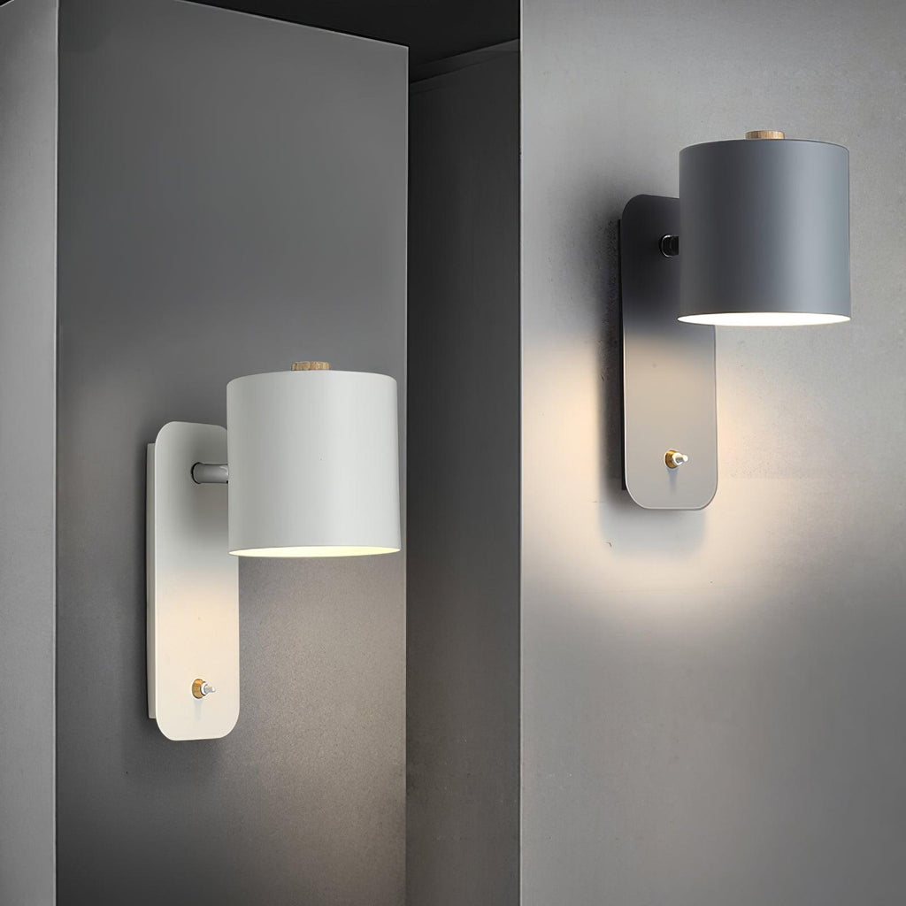 Quella Modern Rotatable Cylinder Wall Lamp – Adjustable Accent Lighting