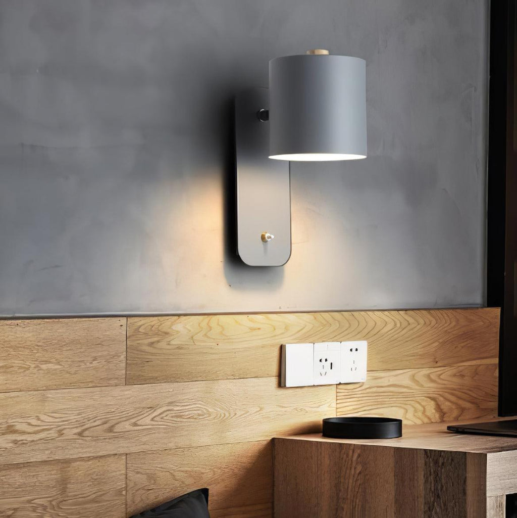 Quella Modern Rotatable Cylinder Wall Lamp – Adjustable Accent Lighting