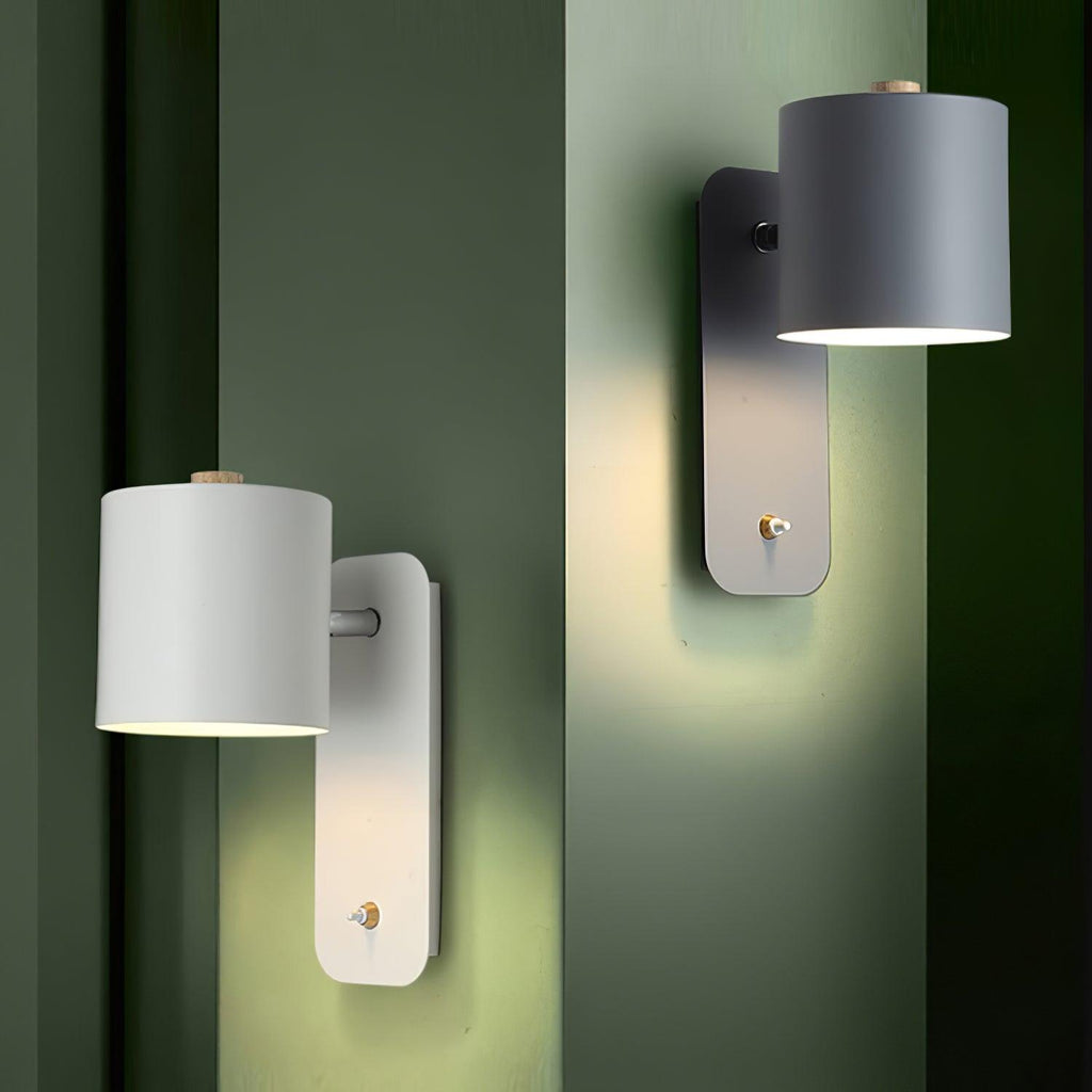 Quella Modern Rotatable Cylinder Wall Lamp – Adjustable Accent Lighting