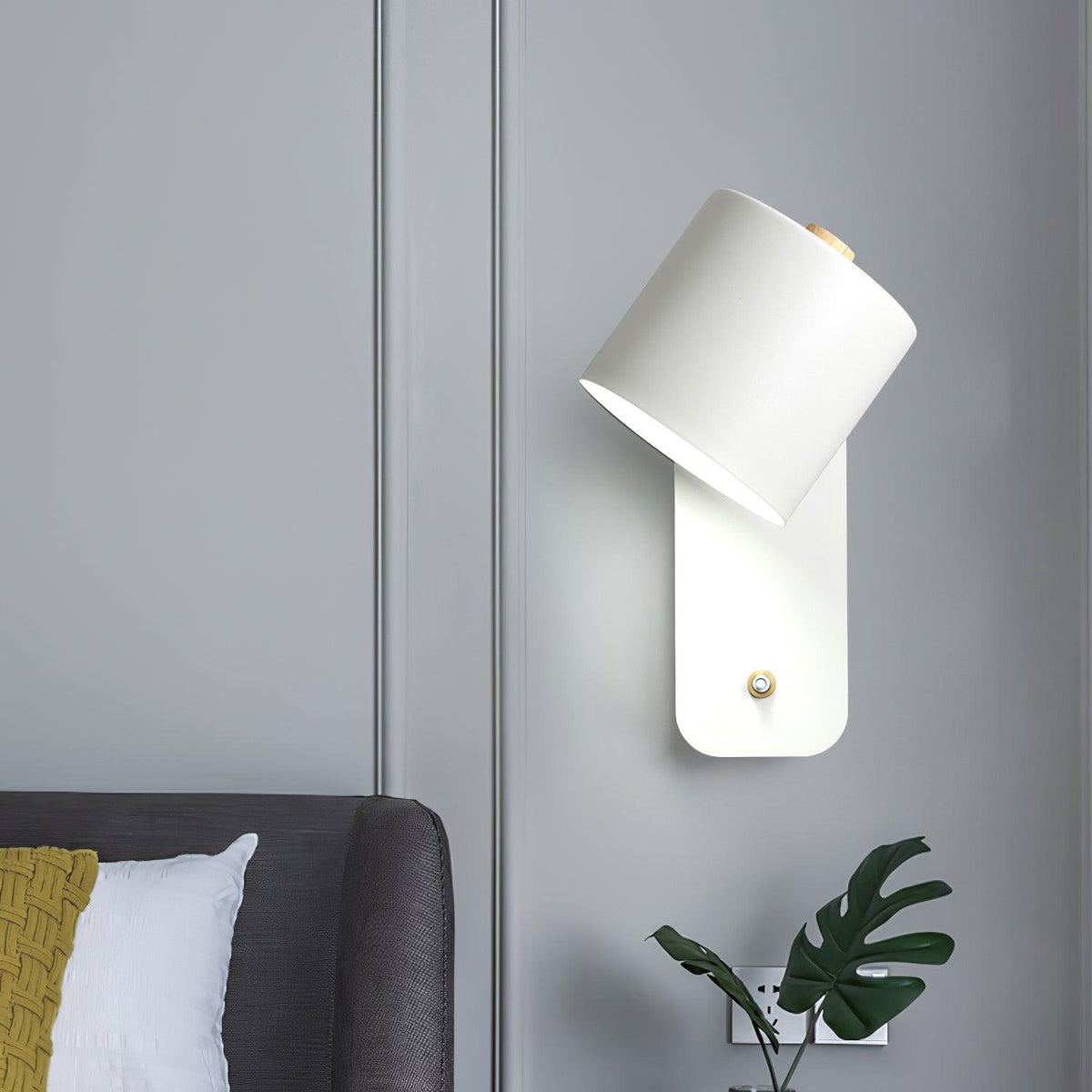 Quella Modern Rotatable Cylinder Wall Lamp – Adjustable Accent Lighting