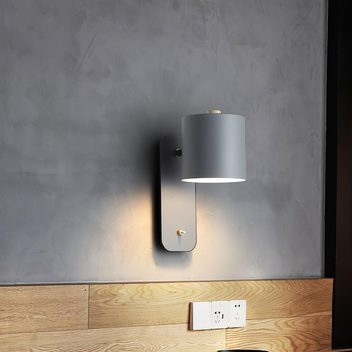 Quella Modern Rotatable Cylinder Wall Lamp – Adjustable Accent Lighting