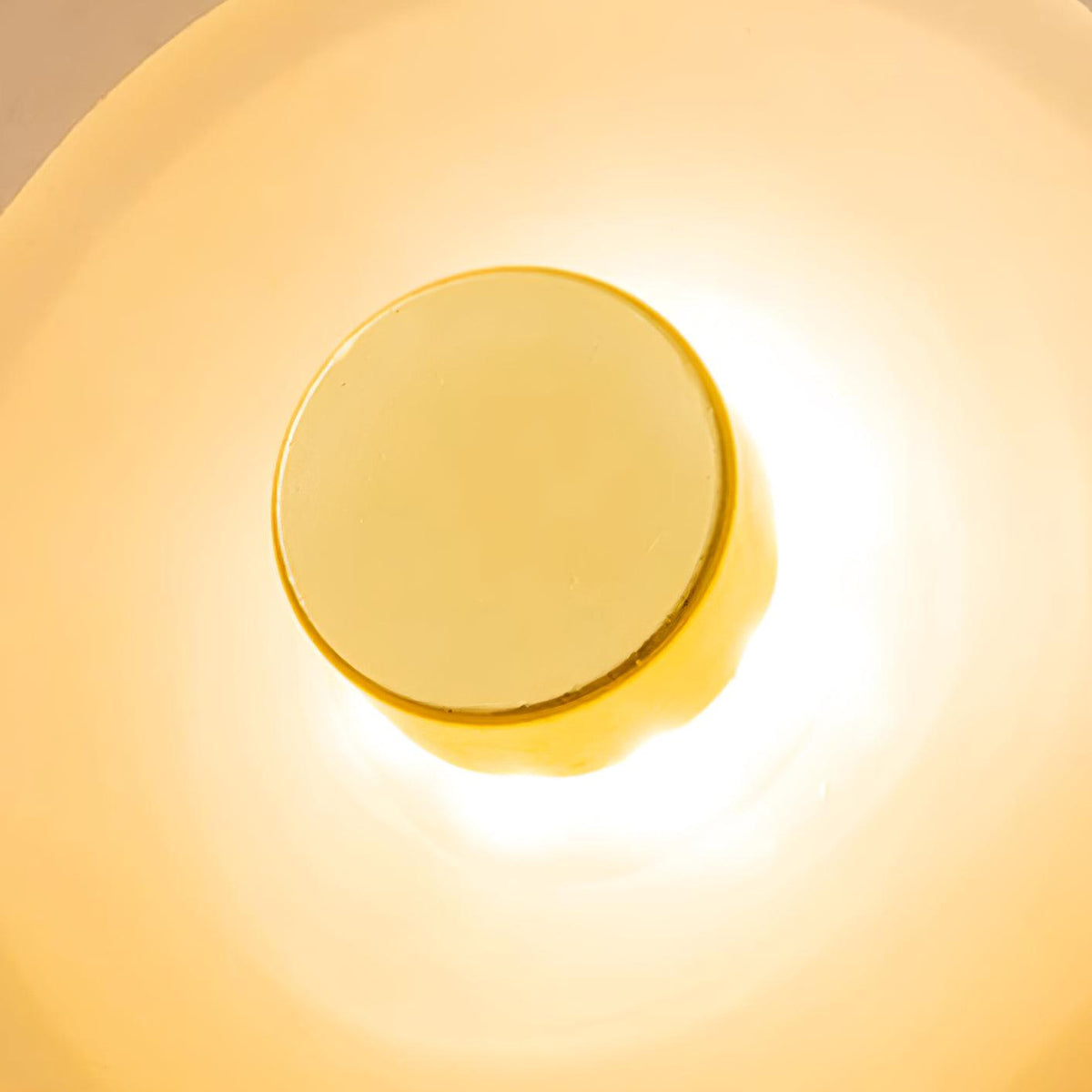 Lunara Elegant Amber Glass Wall Sconce with Warm Glow