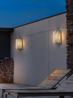 Roux Wall Lamp with Alabaster Panel Glow