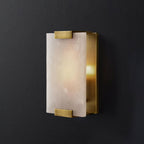Roux Wall Lamp with Alabaster Panel Glow