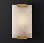 Roux Wall Lamp with Alabaster Panel Glow