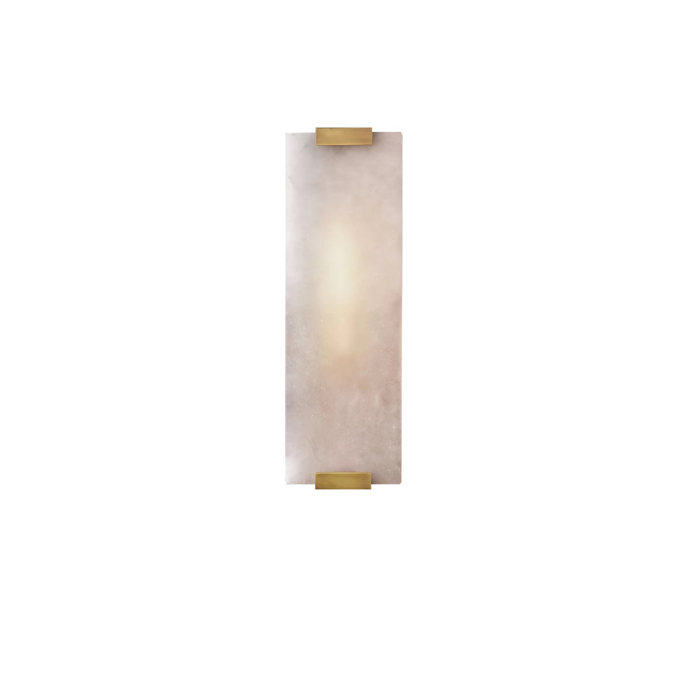 Roux Wall Lamp with Alabaster Panel Glow