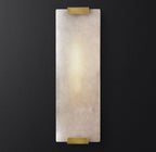 Roux Wall Lamp with Alabaster Panel Glow