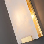 Roux Wall Lamp with Alabaster Panel Glow
