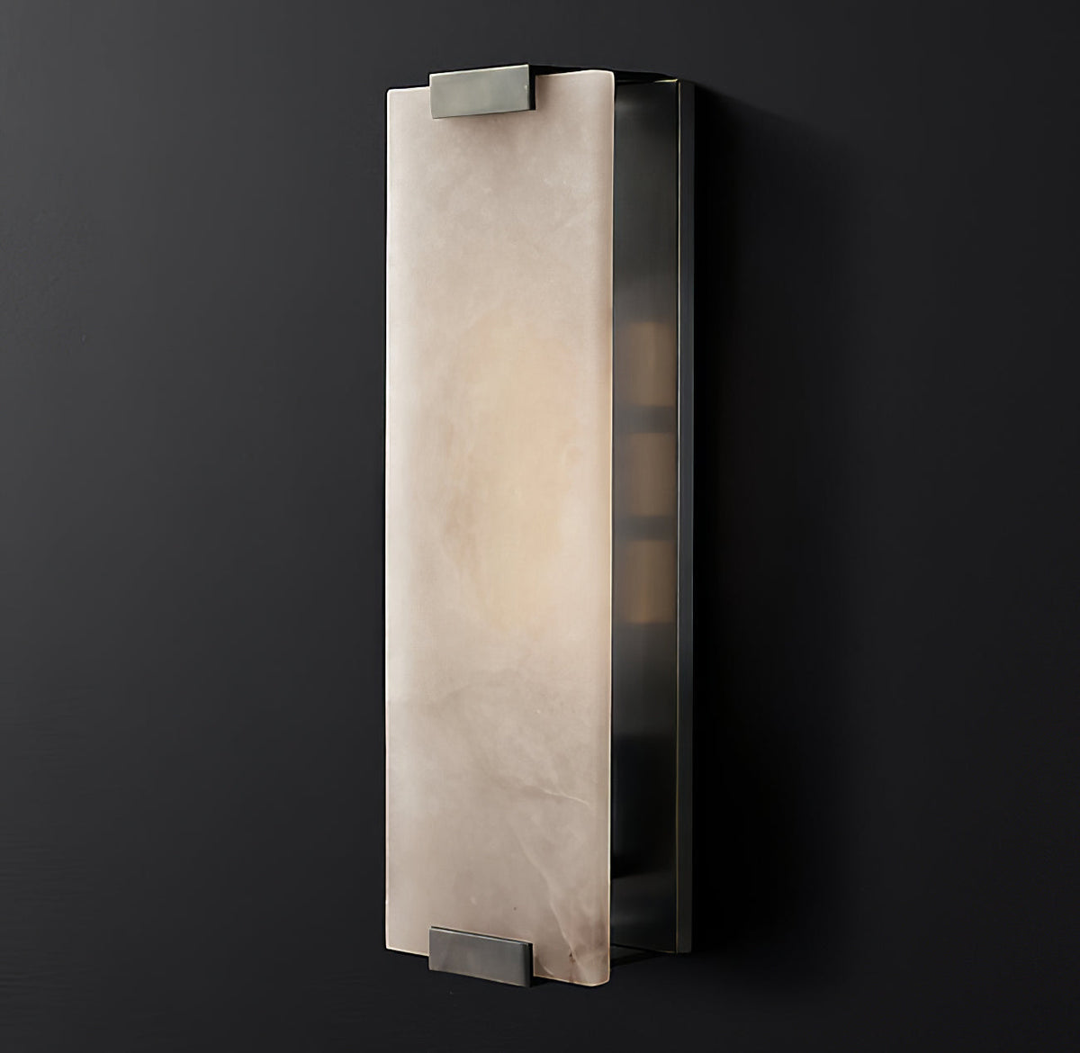 Roux Wall Lamp with Alabaster Panel Glow