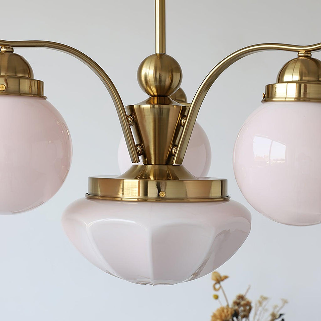 Candy Globe Glass Chandeliers