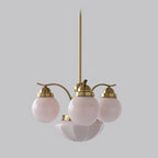 Candy Globe Glass Chandeliers