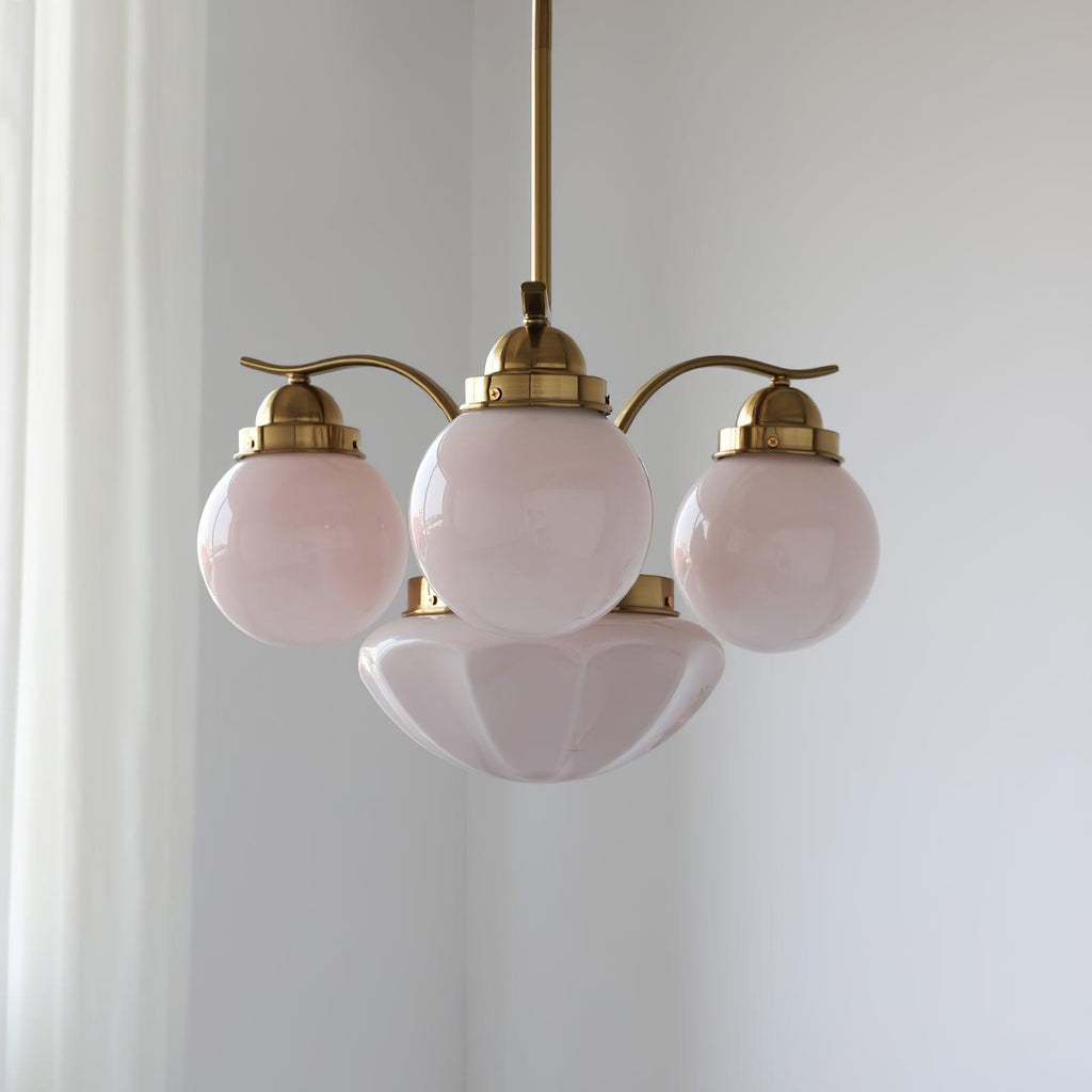 Candy Globe Glass Chandeliers
