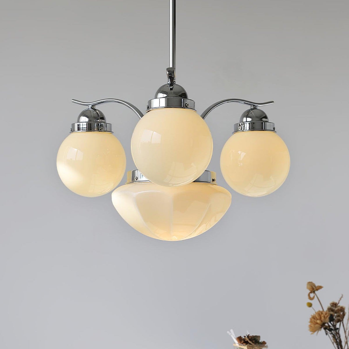 Candy Globe Glass Chandeliers