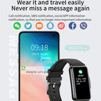 Annie’s Fashion Smartwatch for Men & Women – Full Touch Fitness & Health Tracker