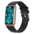 Black silicone belt