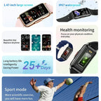 Annie’s Fashion Smartwatch for Men & Women – Full Touch Fitness & Health Tracker