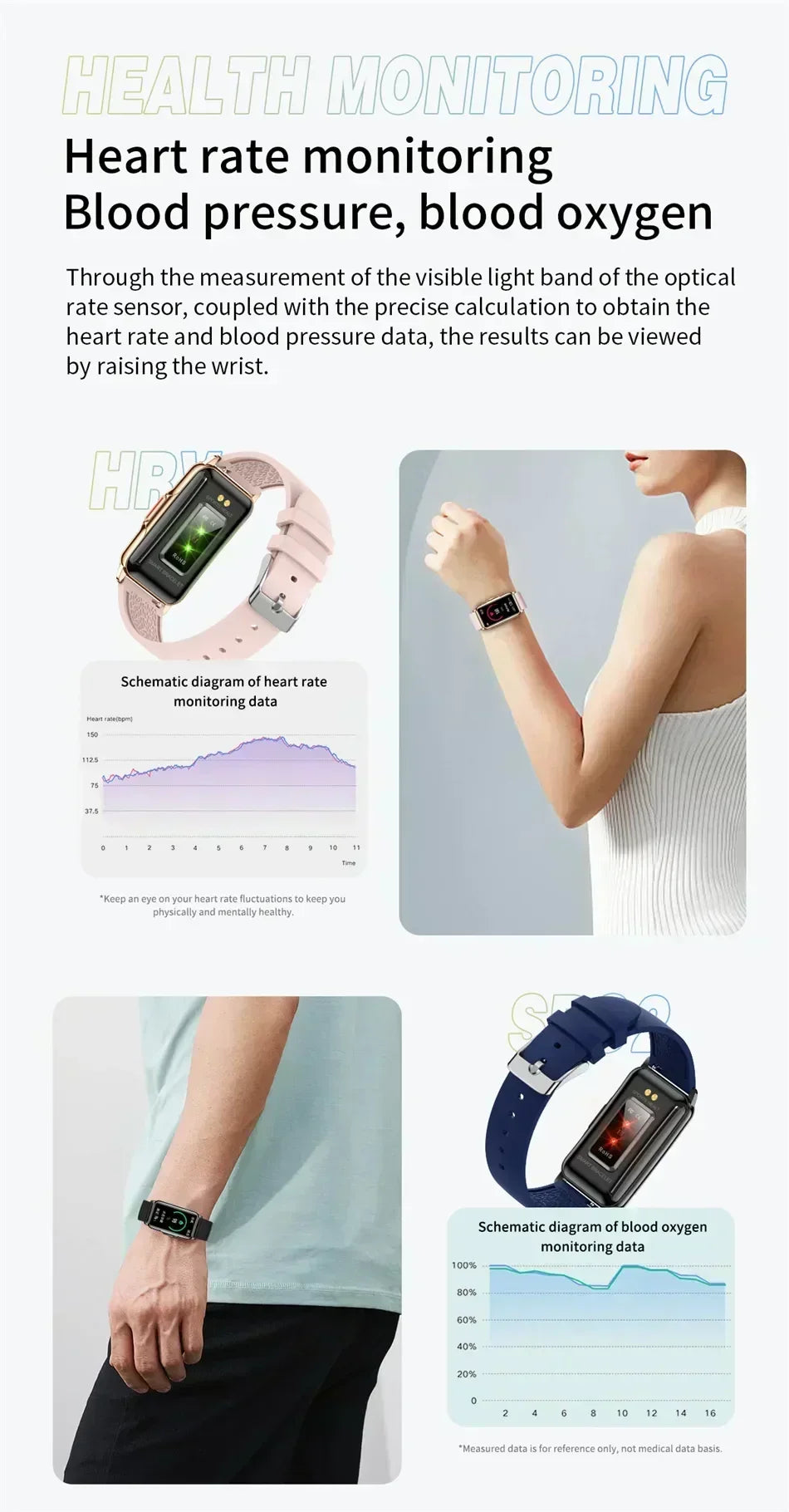 Annie’s Fashion Smartwatch for Men & Women – Full Touch Fitness & Health Tracker
