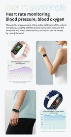 Annie’s Fashion Smartwatch for Men & Women – Full Touch Fitness & Health Tracker