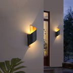 Modern Curl Twisted LED Wall Light Dimmable Bedroom Living Room — White Black Small Medium Large