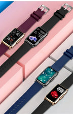 Annie’s Fashion Smartwatch for Men & Women – Full Touch Fitness & Health Tracker