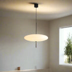 Nordic Flying Saucer LED Pendant Light White Modern Ceiling Bedroom Dining Room — 11 to 19 Inch